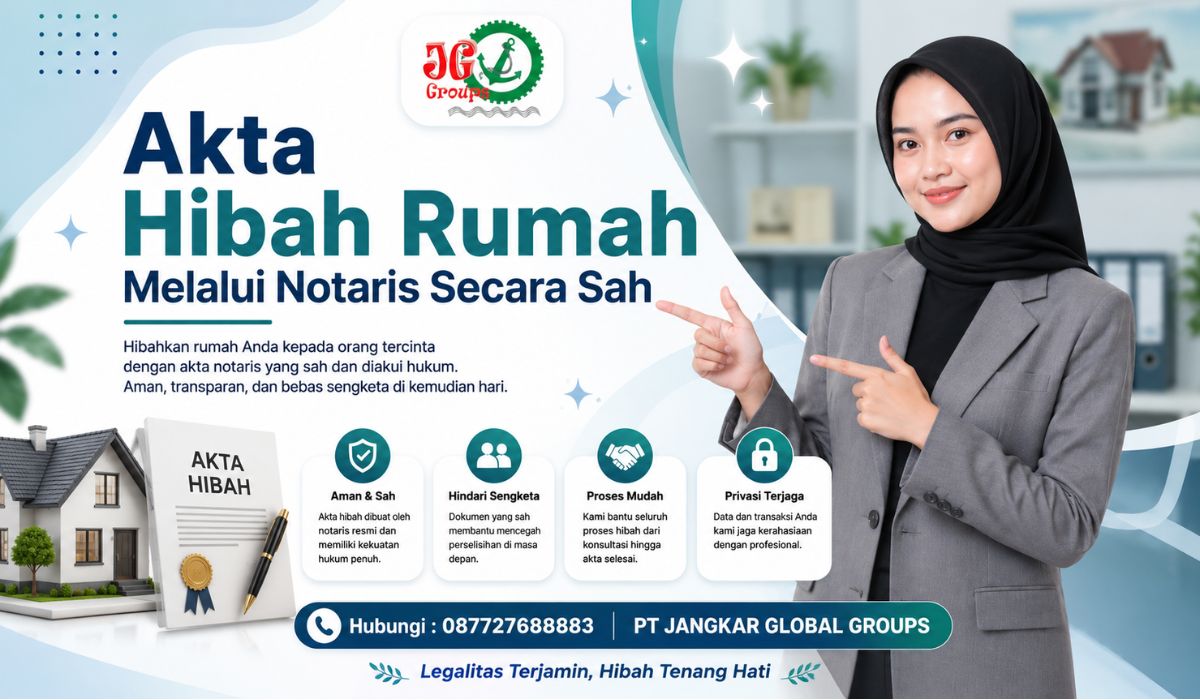 Akta Hibah Rumah Melalui Notaris Secara Sah