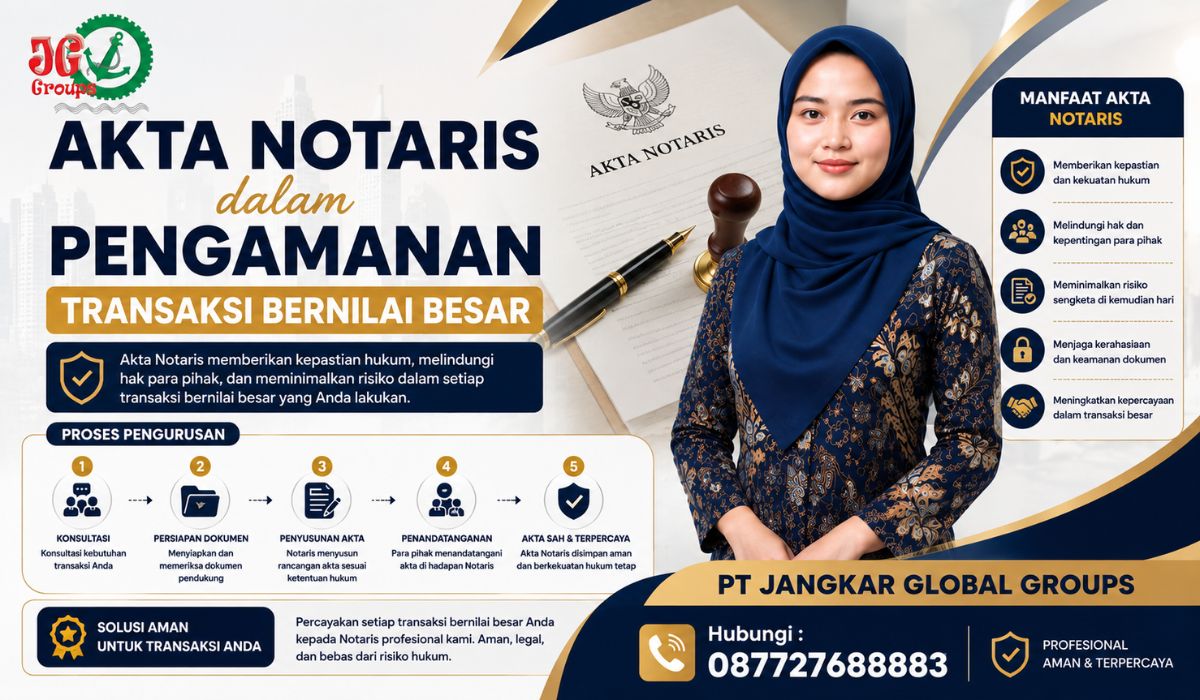 Akta Notaris dalam Pengamanan Transaksi Bernilai Besar