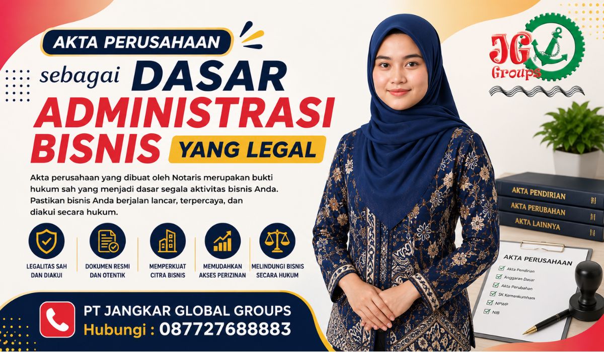 Akta Perusahaan sebagai Dasar Administrasi Bisnis yang Legal