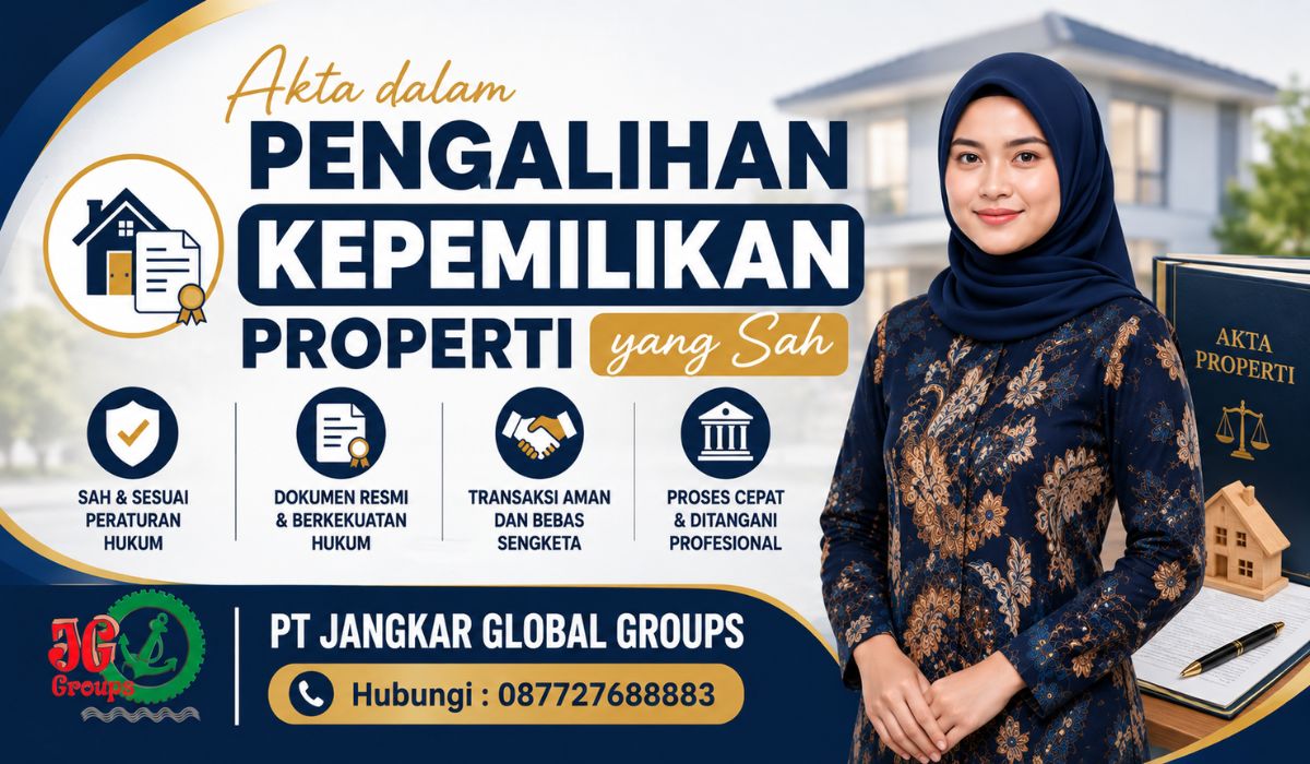 Akta dalam Pengalihan Kepemilikan Properti yang Sah