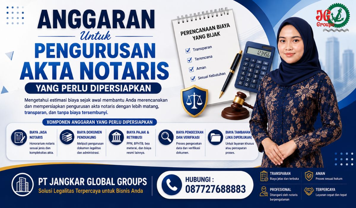 Anggaran Untuk Pengurusan Akta Notaris yang Perlu Dipersiapkan