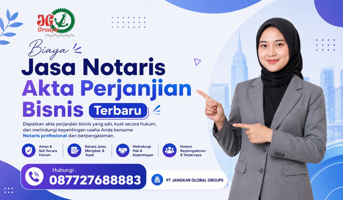 Biaya Jasa Notaris Akta Perjanjian Bisnis Terbaru