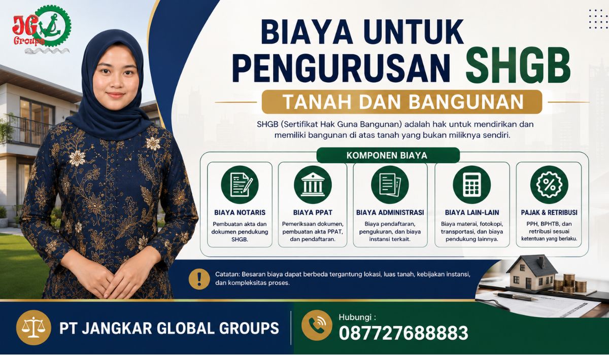 Biaya Untuk Pengurusan SHGB Tanah dan Bangunan