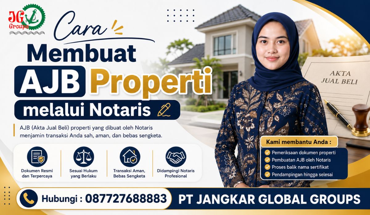 Cara Membuat AJB Properti melalui Notaris