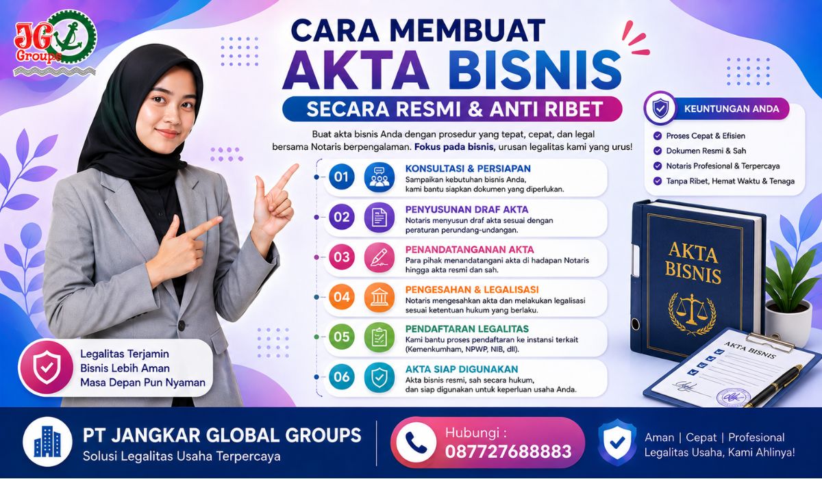 Cara Membuat Akta Bisnis Secara Resmi & Anti Ribet