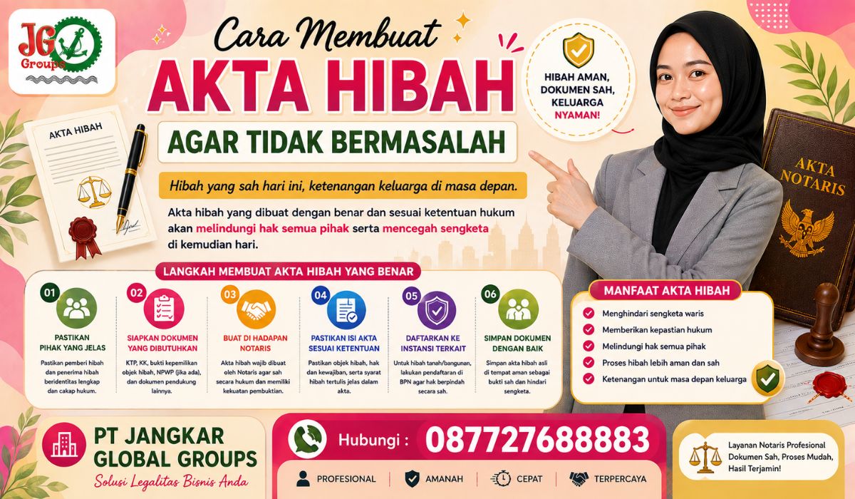 Cara Membuat Akta Hibah agar Tidak Bermasalah