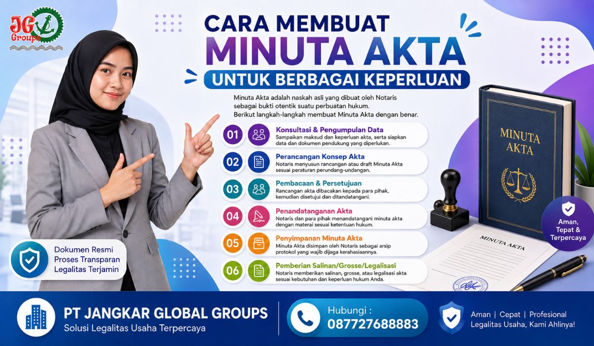 Cara Membuat Minuta Akta Untuk Berbagai Keperluan
