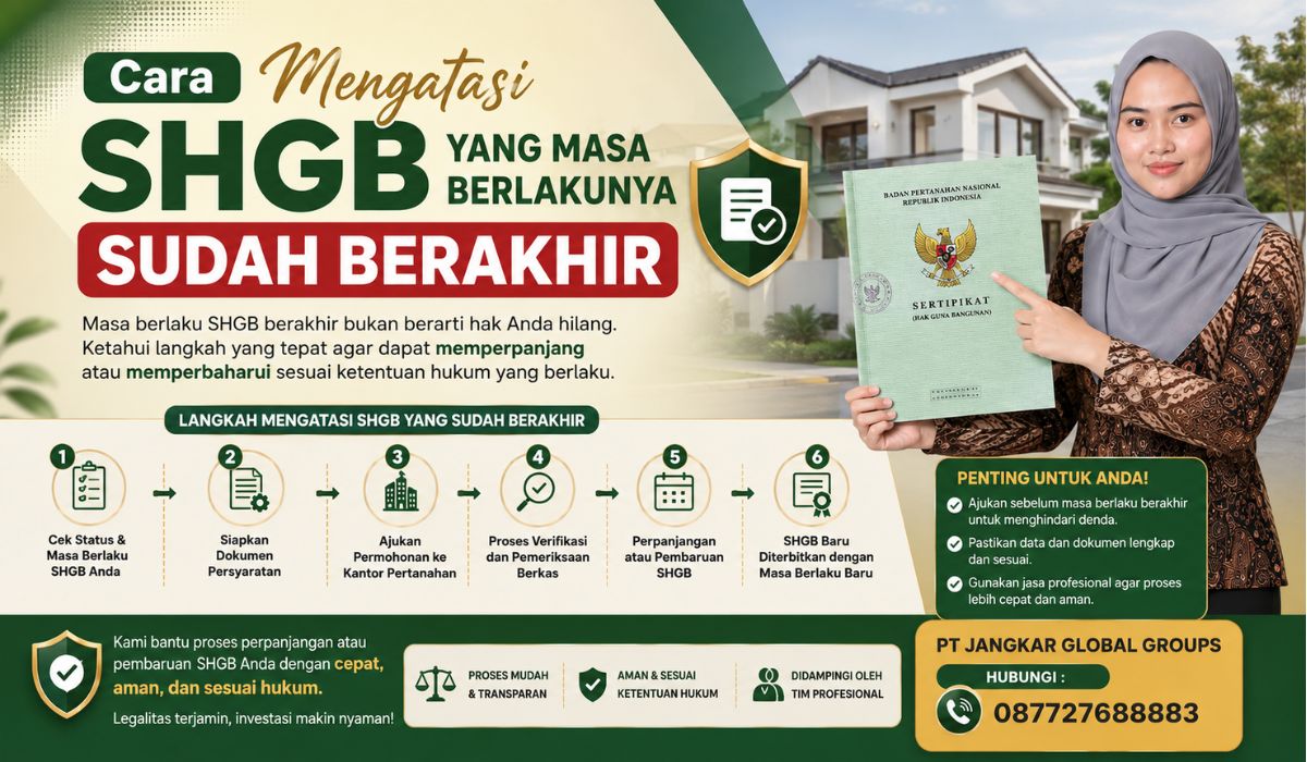 Cara Mengatasi SHGB yang Masa Berlakunya Sudah Berakhir