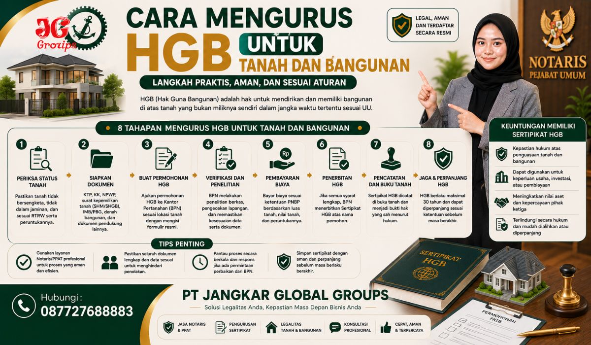 Cara Mengurus HGB untuk Tanah dan Bangunan