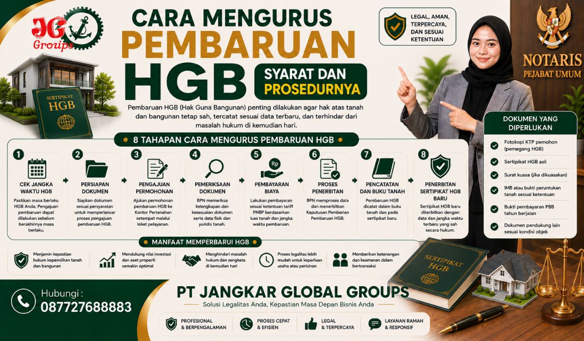 Cara Mengurus Pembaruan HGB Syarat dan Prosedurnya