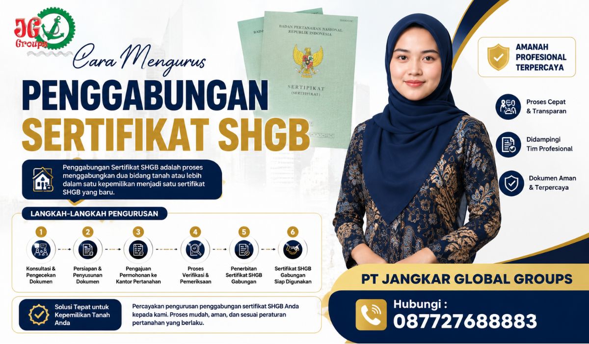 Cara Mengurus Penggabungan Sertifikat SHGB