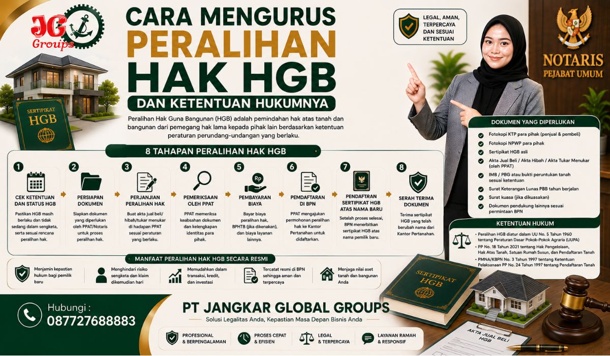 Cara Mengurus Peralihan Hak HGB dan Ketentuan Hukumnya