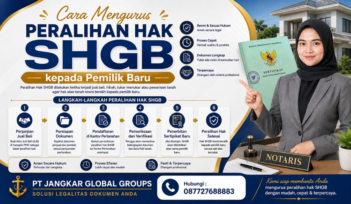 Cara Mengurus Peralihan Hak SHGB kepada Pemilik Baru