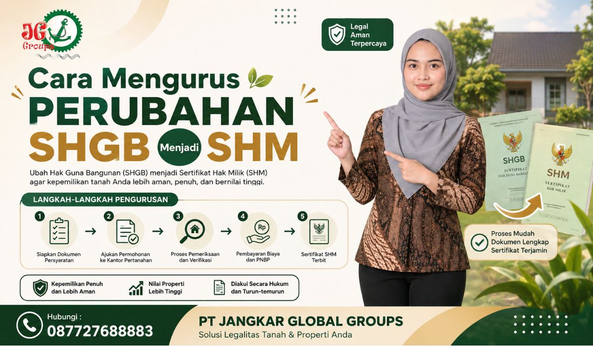 Cara Mengurus Perubahan SHGB Menjadi SHM