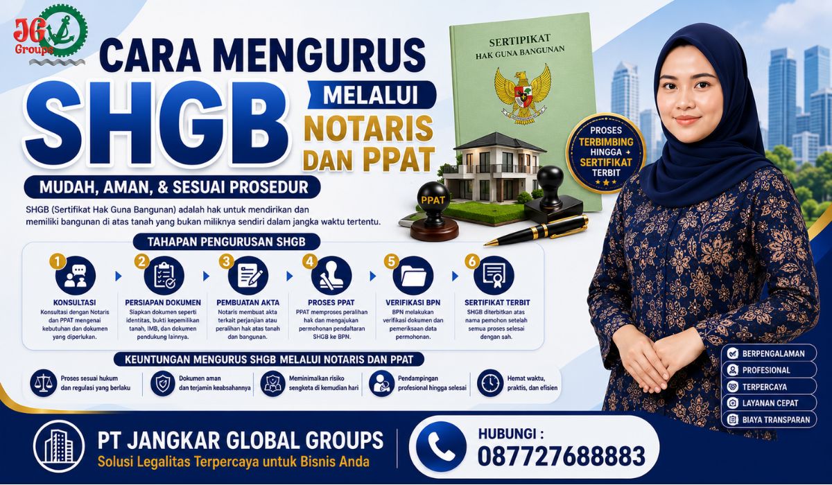 Cara Mengurus SHGB melalui Notaris dan PPAT