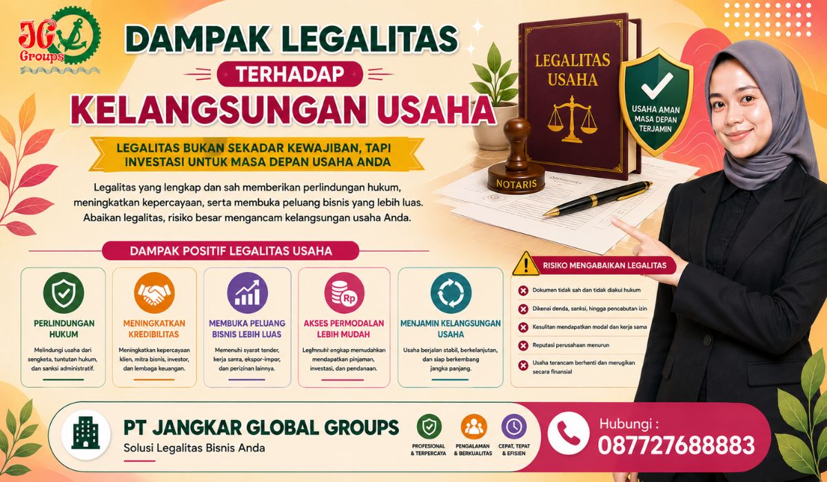 Dampak Legalitas terhadap Kelangsungan Usaha