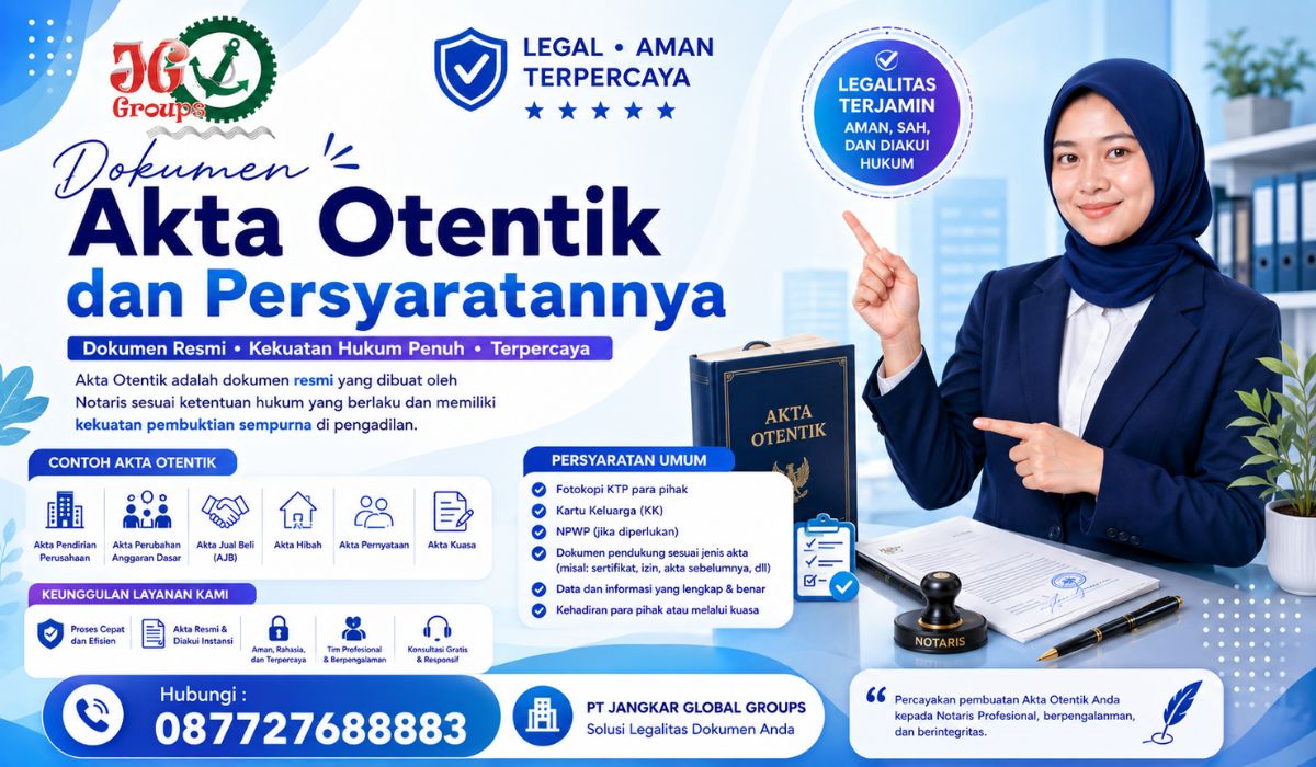 Dokumen Akta Otentik dan Persyaratannya