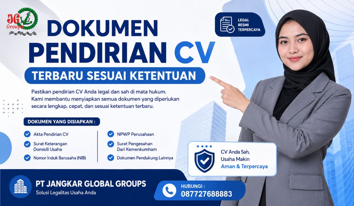 Dokumen Pendirian CV Terbaru Sesuai Ketentuan