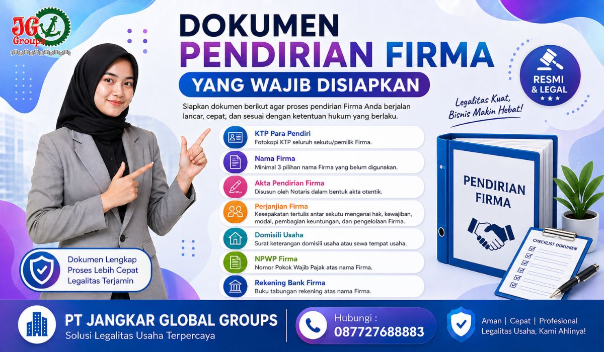 Dokumen Pendirian Firma yang Wajib Disiapkan
