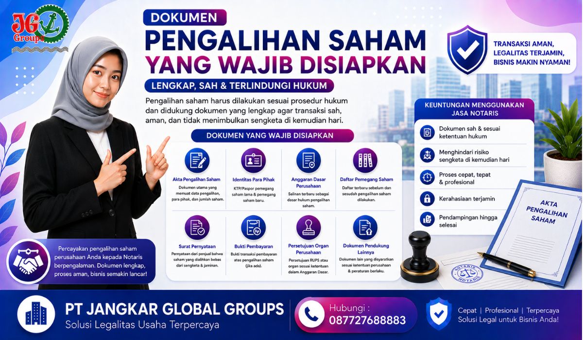 Dokumen Pengalihan Saham yang Wajib Disiapkan