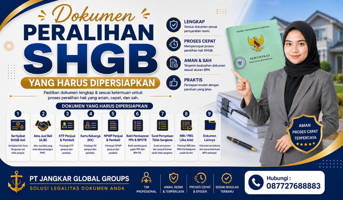 Dokumen Peralihan SHGB yang Harus Dipersiapkan