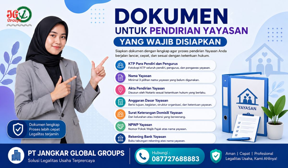 Dokumen Untuk Pendirian Yayasan yang Wajib Disiapkan