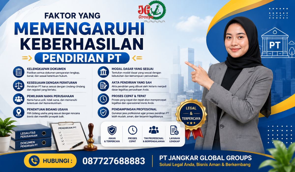 Faktor yang Memengaruhi Keberhasilan Pendirian PT