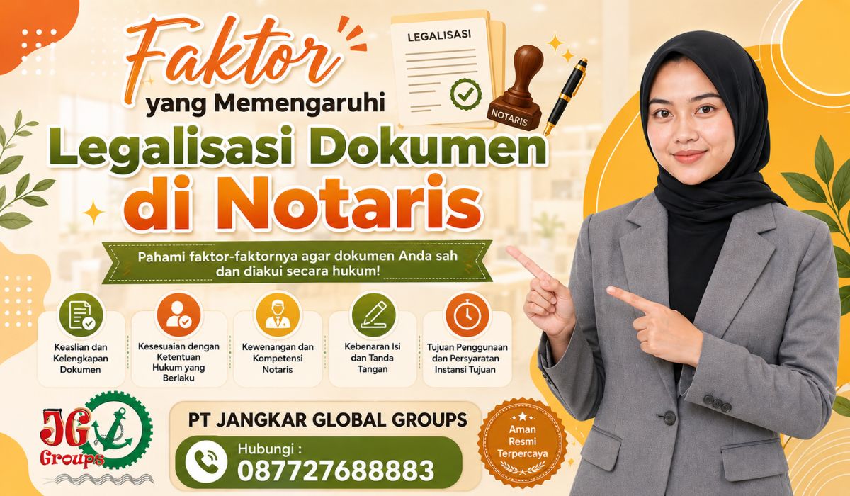 Faktor yang Memengaruhi Legalisasi Dokumen di Notaris
