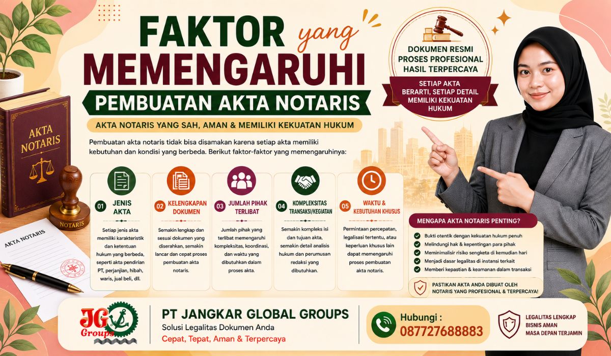 Faktor yang Memengaruhi Pembuatan Akta Notaris
