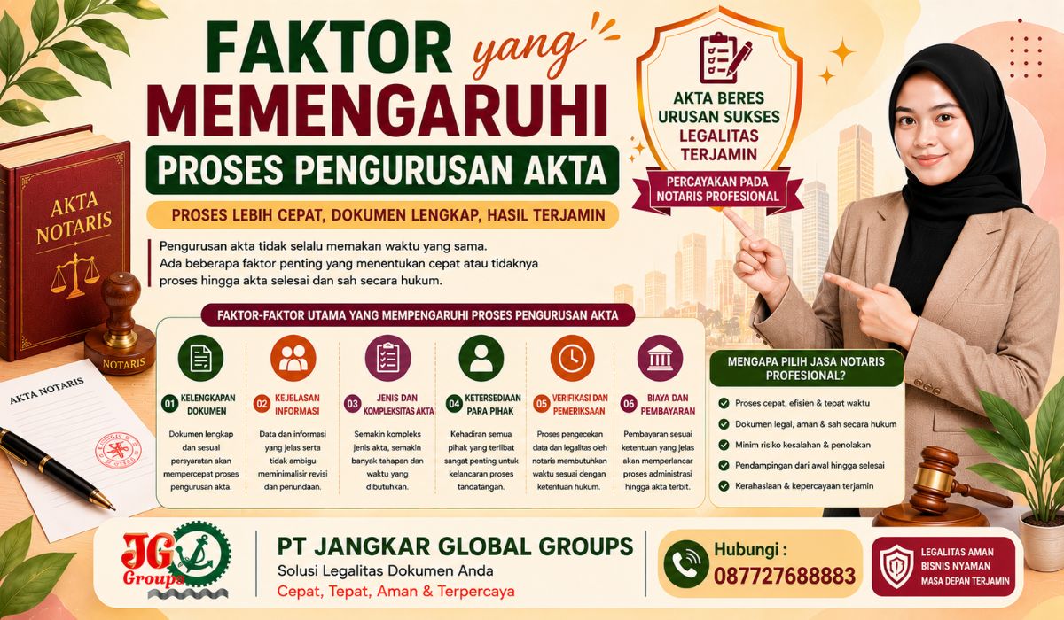 Faktor yang Memengaruhi Proses Pengurusan Akta