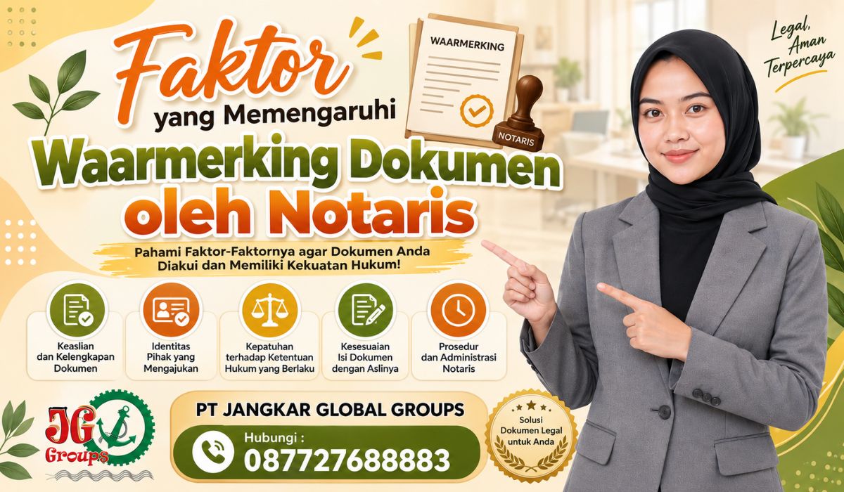 Faktor yang Memengaruhi Waarmerking Dokumen oleh Notaris