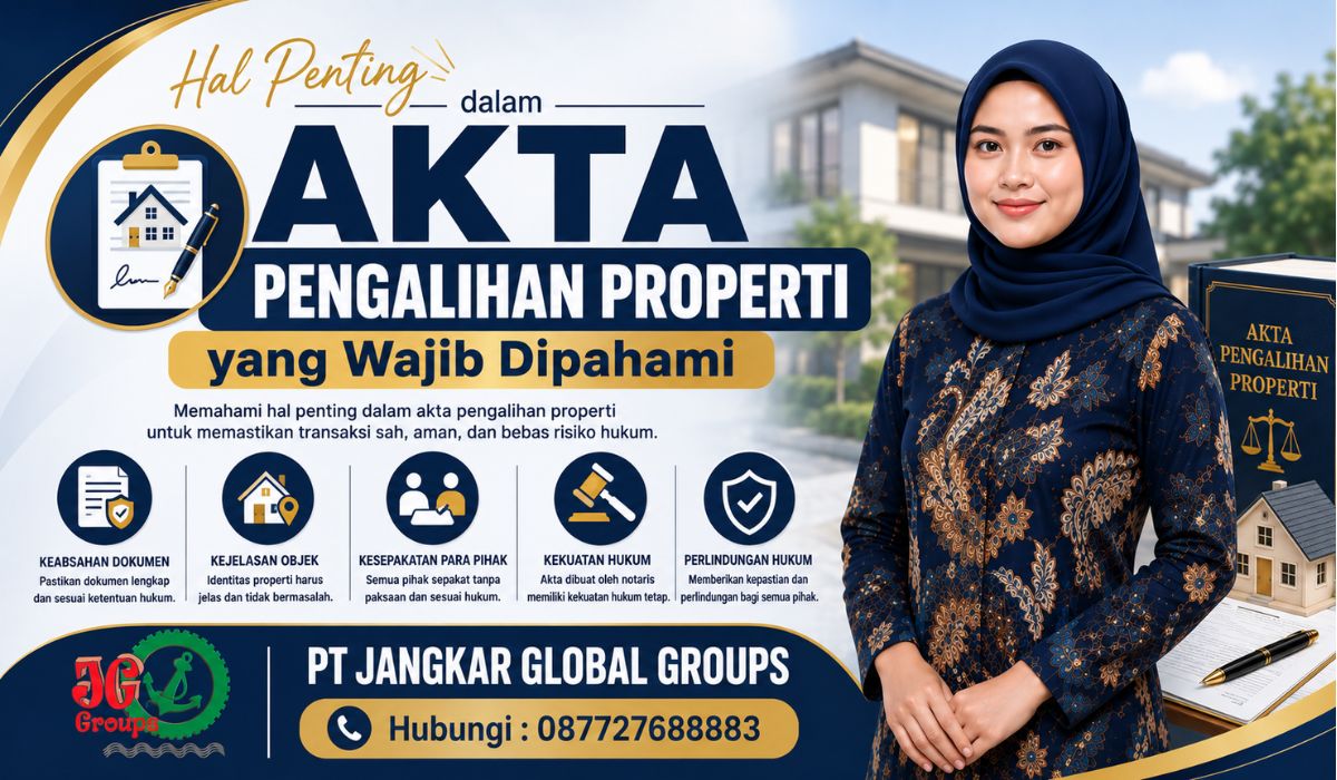 Hal Penting dalam Akta Pengalihan Properti yang Wajib Dipahami