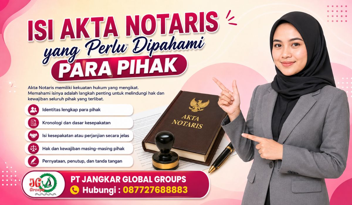 Isi Akta Notaris yang Perlu Dipahami Para Pihak