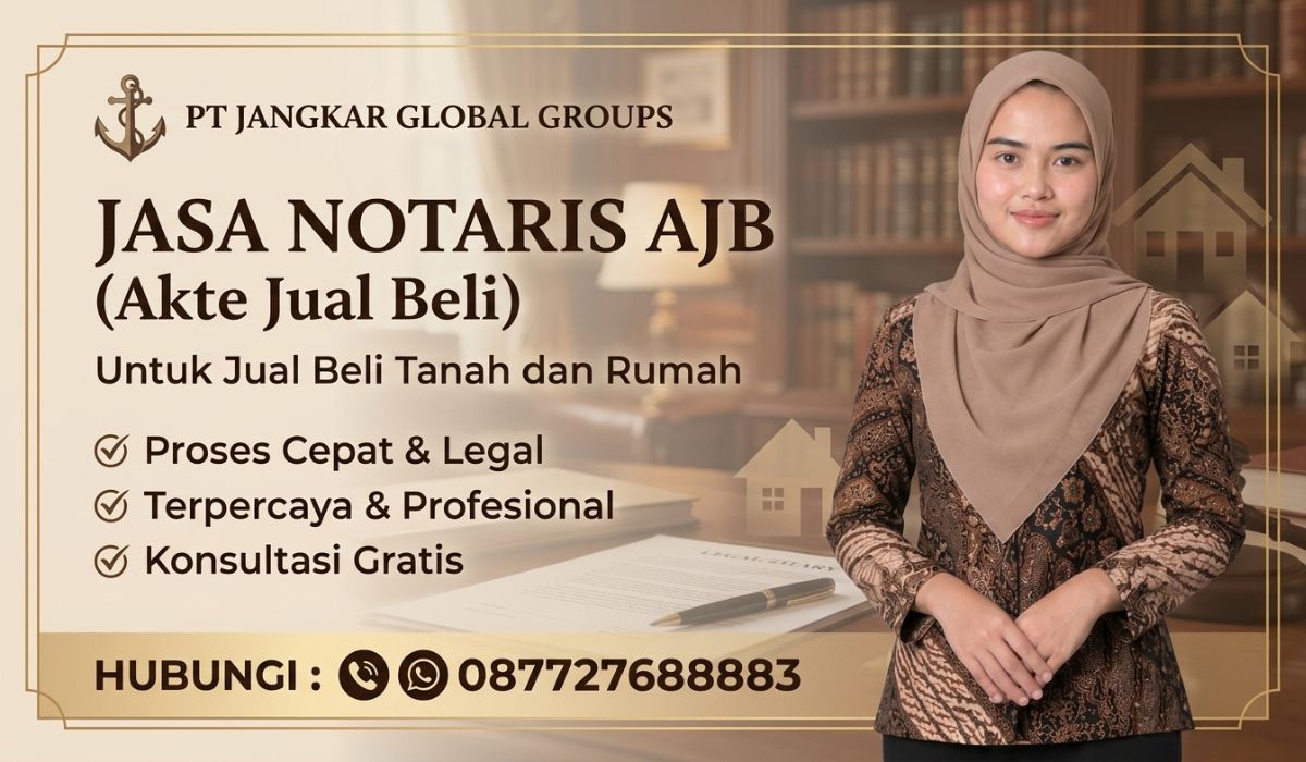 Jasa Notaris AJB untuk Jual Beli Tanah dan Rumah