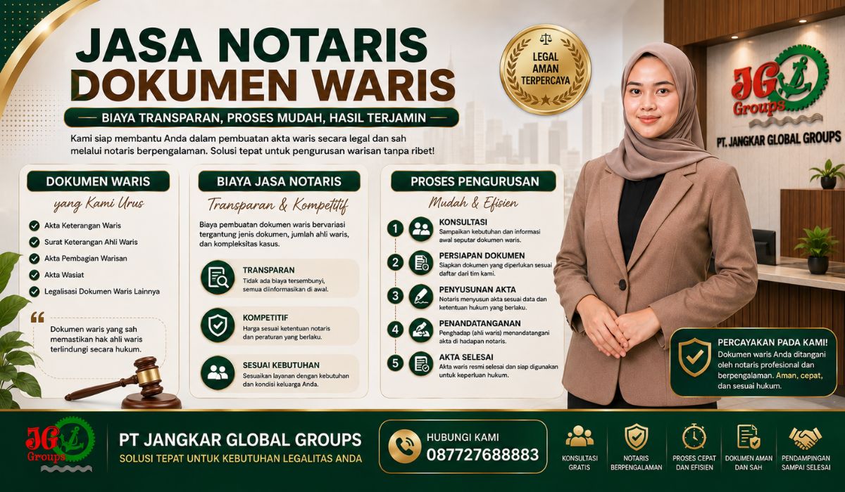 Jasa Notaris Dokumen Waris, Biaya dan Proses Pengurusan