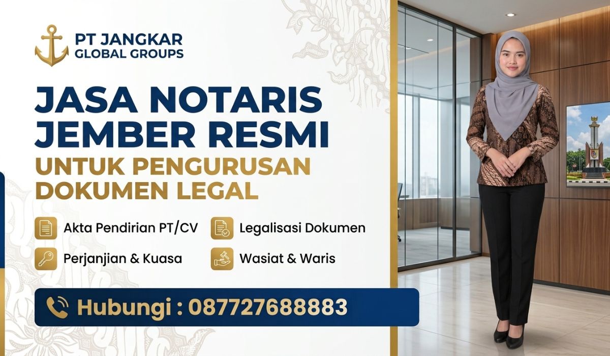 Jasa Notaris Jember Resmi untuk Pengurusan Legalitas Dokumen