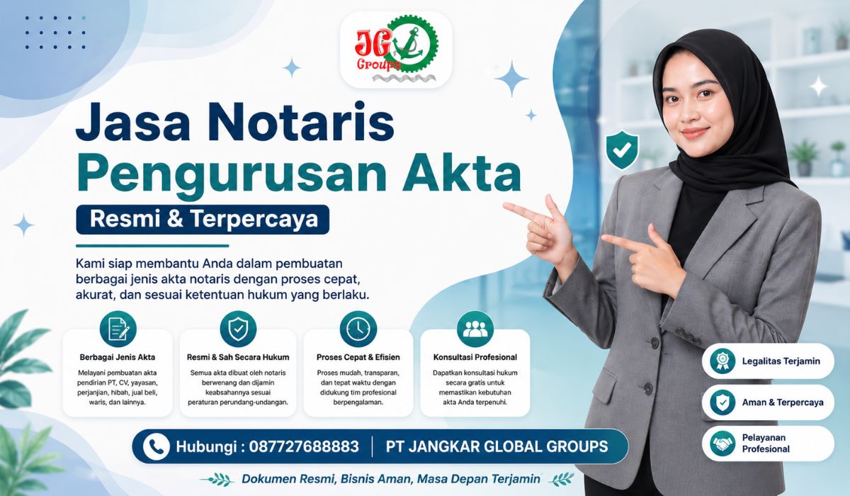 Jasa Notaris Pengurusan Akta Resmi Dan Terpercaya