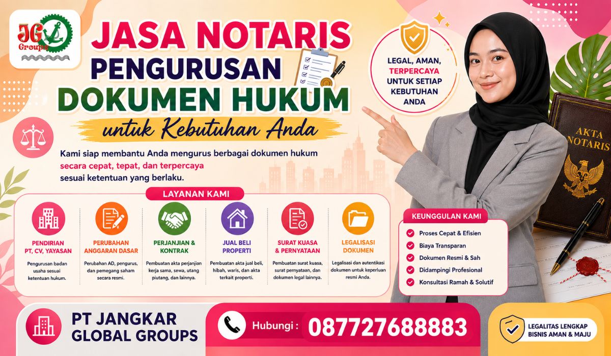 Jasa Notaris Pengurusan Dokumen Hukum untuk Kebutuhan