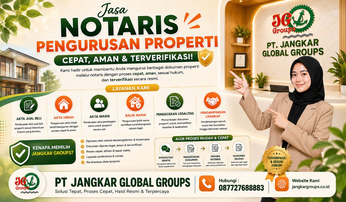 Jasa Notaris Pengurusan Properti Cepat, & Terverifikasi
