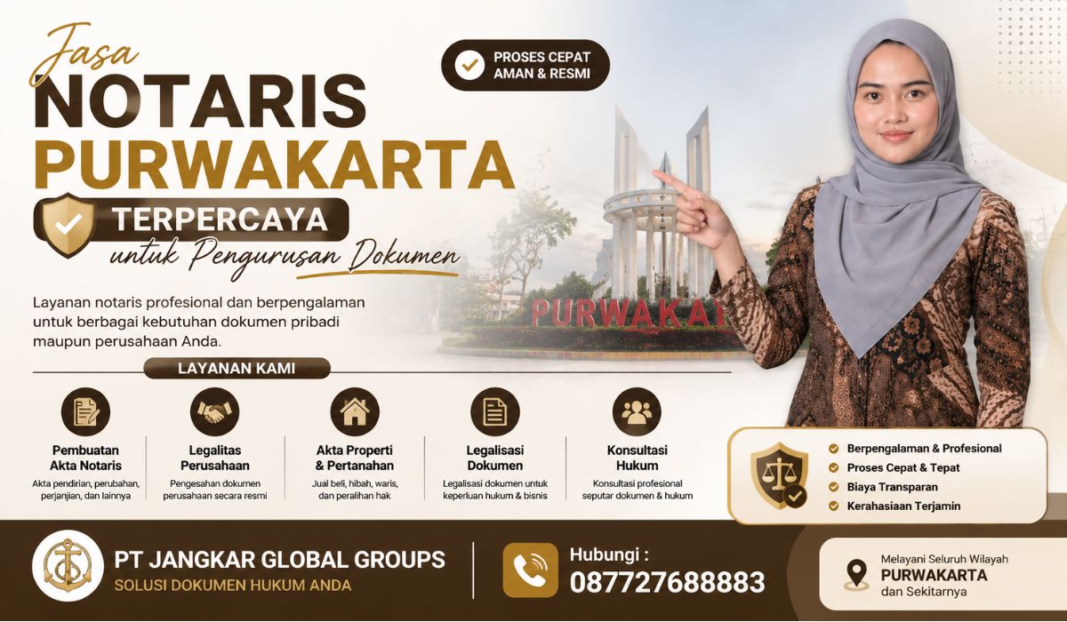 Jasa Notaris Purwakarta Terpercaya untuk Pengurusan Dokumen