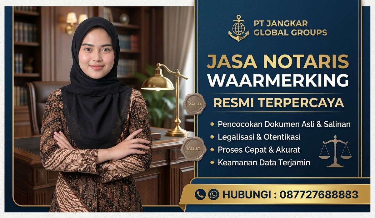 Jasa Notaris Waarmerking Resmi Terpercaya