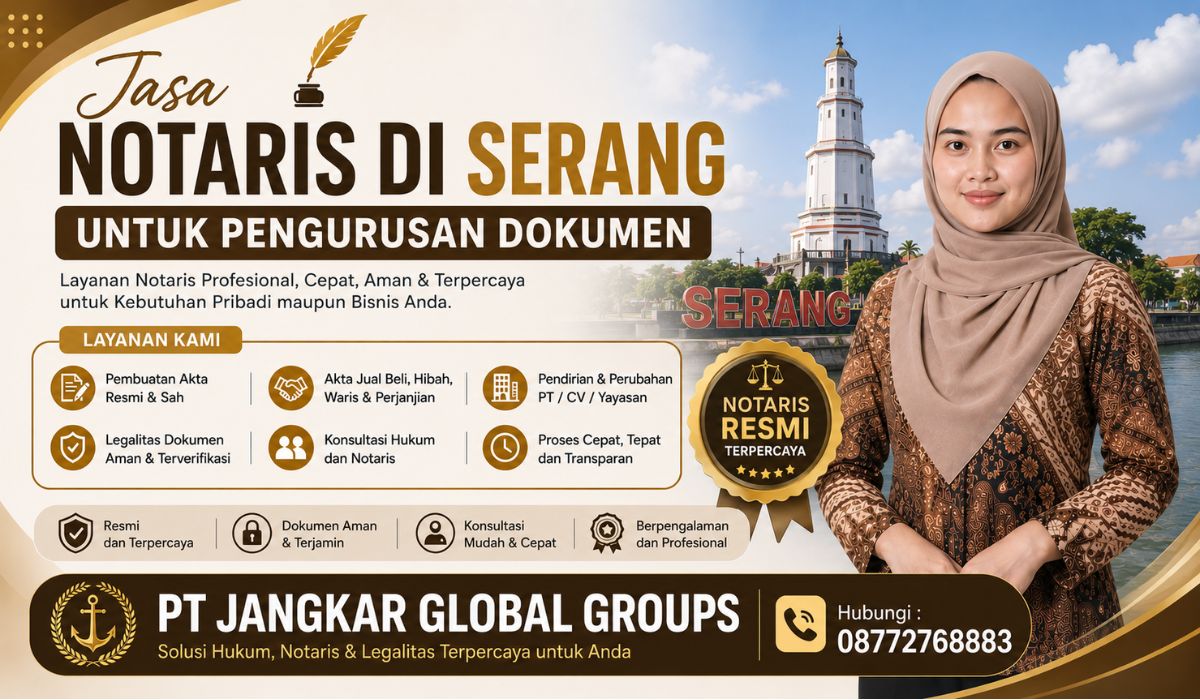 Jasa Notaris di Serang untuk Pengurusan Dokumen