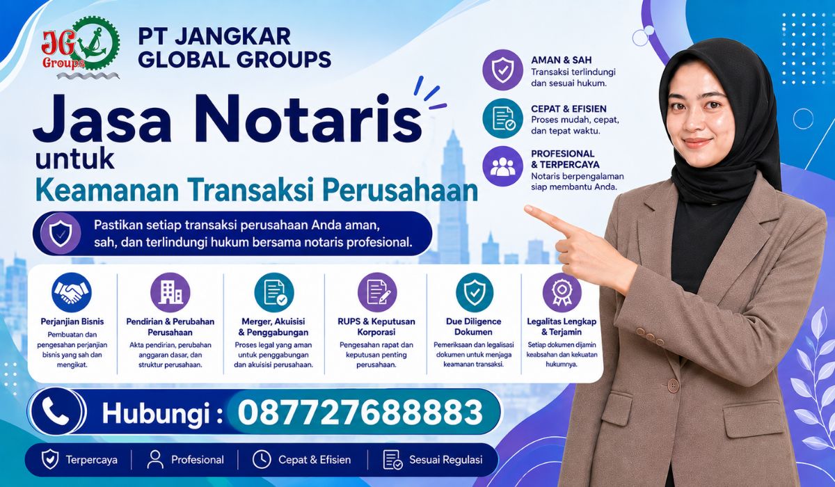 Jasa Notaris untuk Keamanan Transaksi Perusahaan