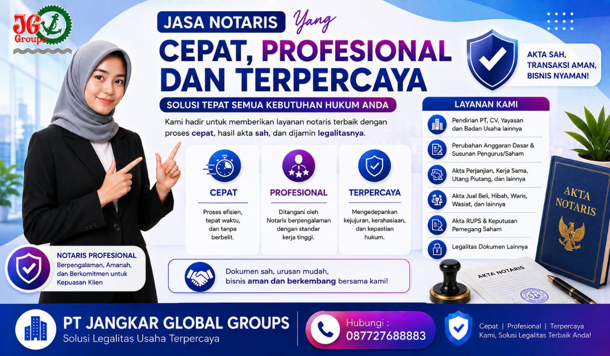 Jasa Notaris yang Cepat Profesional dan Terpercaya