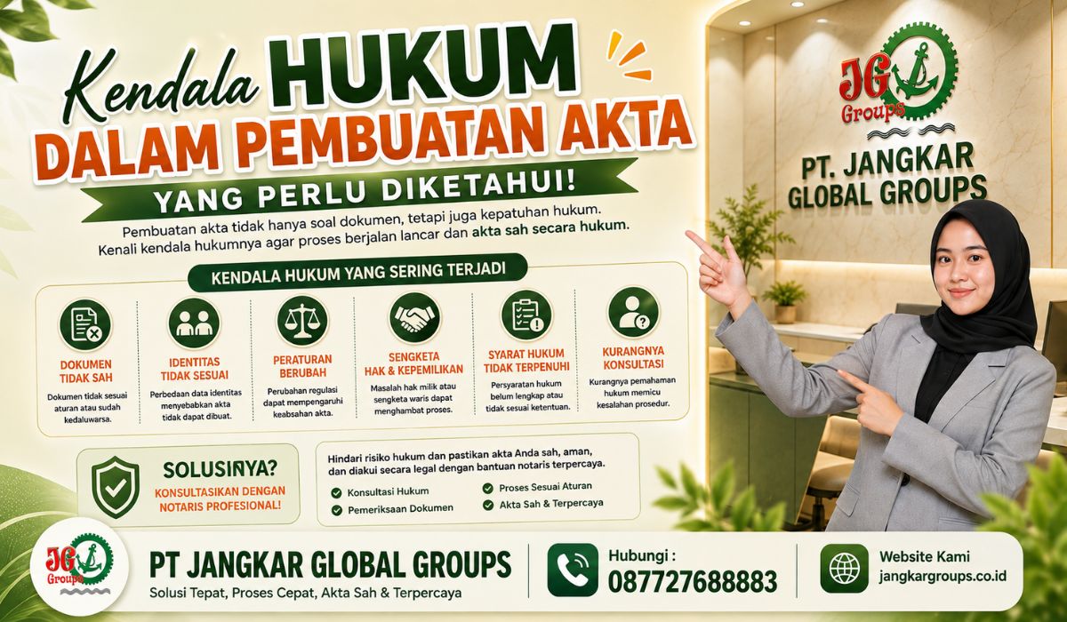 Kendala Hukum dalam Pembuatan Akta yang Perlu Diketahui