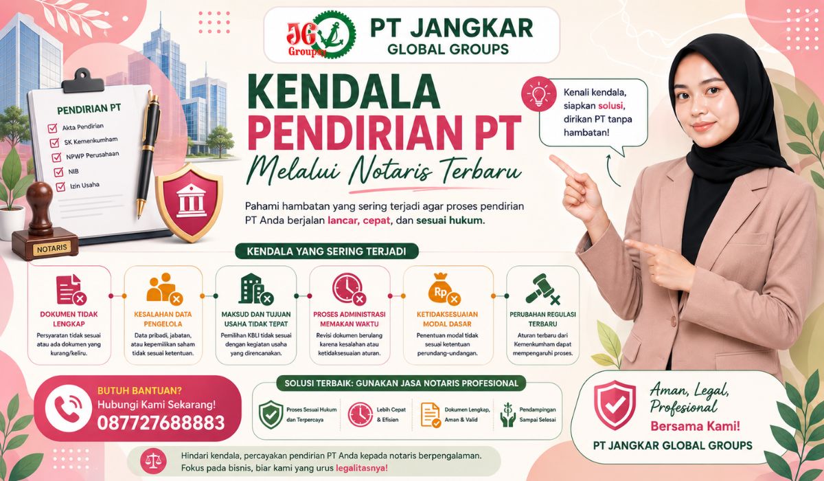 Kendala Pendirian PT Melalui Notaris Terbaru