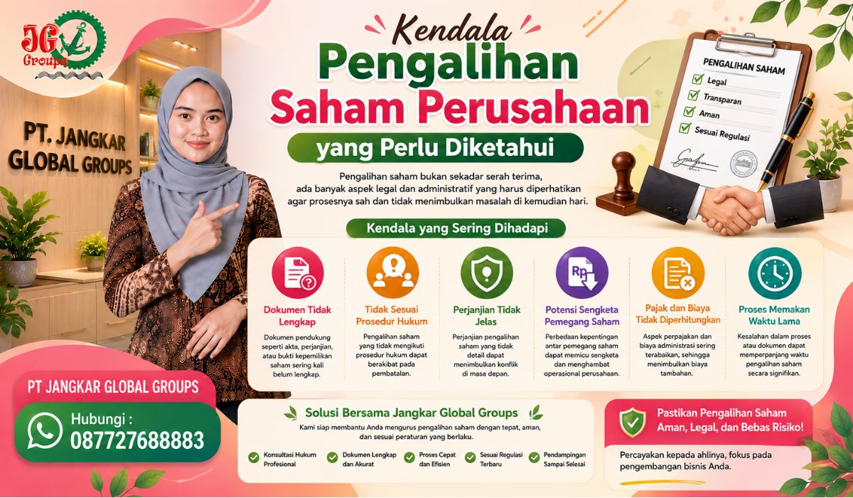 Kendala Pengalihan Saham Perusahaan yang Perlu Diketahui