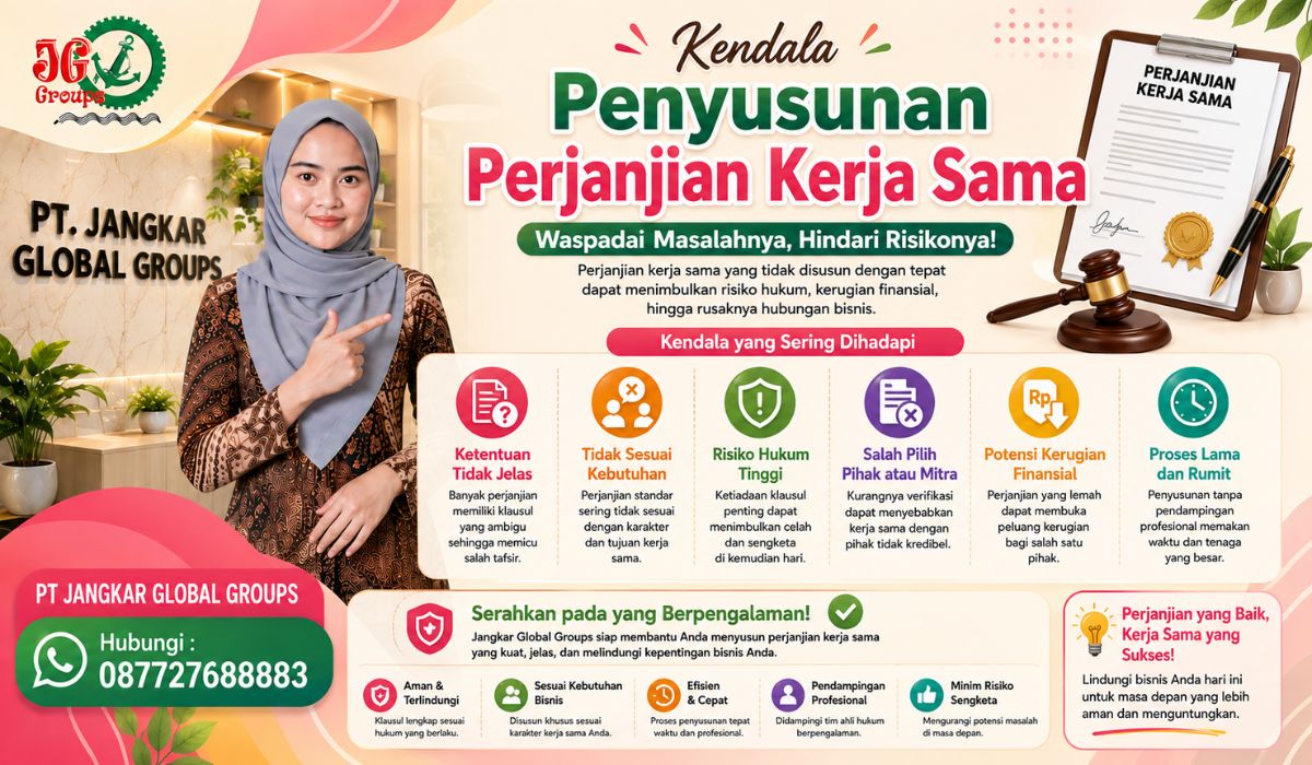 Kendala Penyusunan Perjanjian Kerja Sama