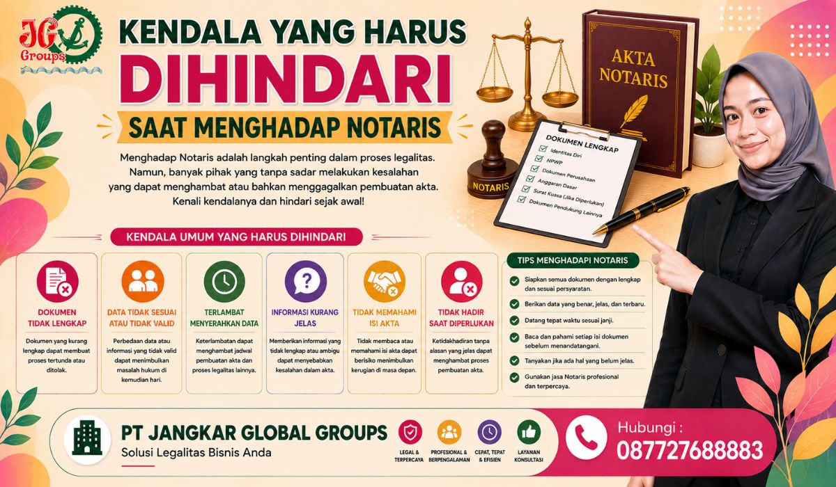 Kendala yang Harus Dihindari Saat Menghadap Notaris