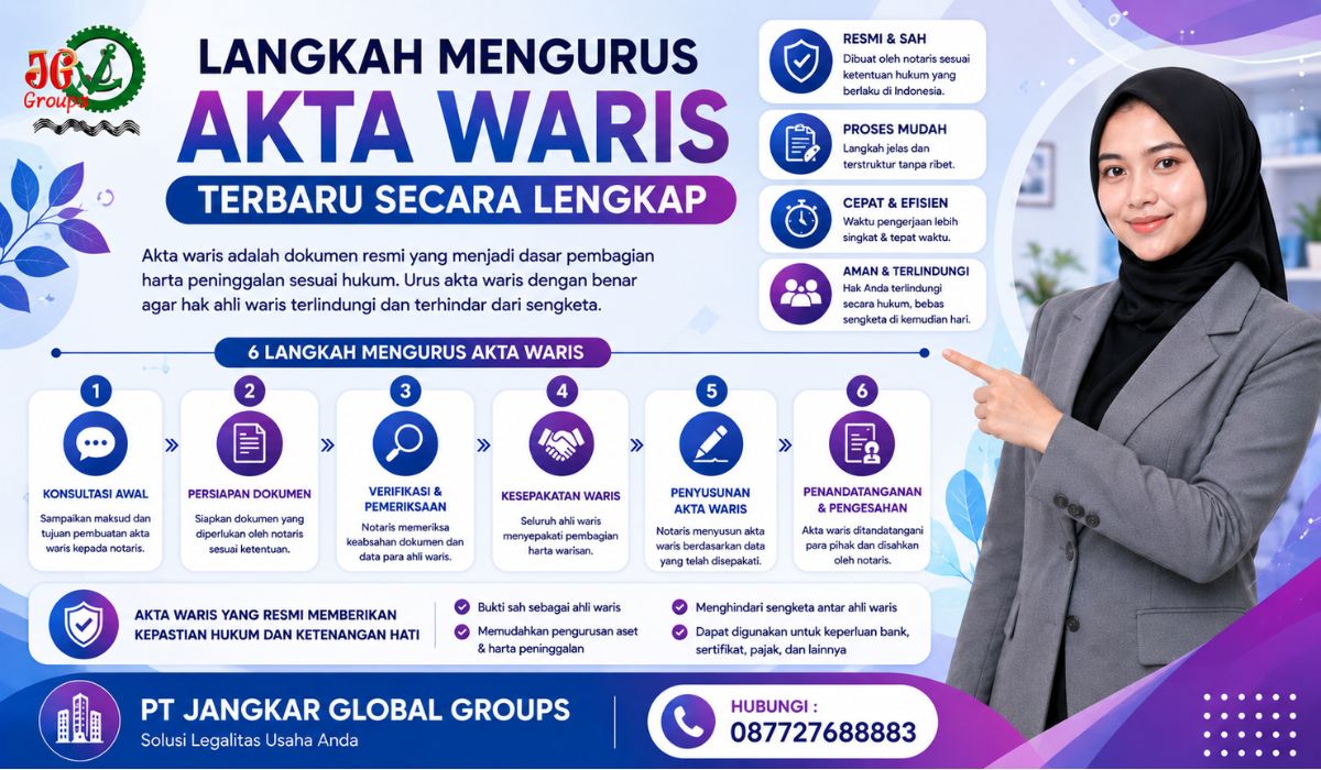 Langkah Mengurus Akta Waris Terbaru Secara Lengkap